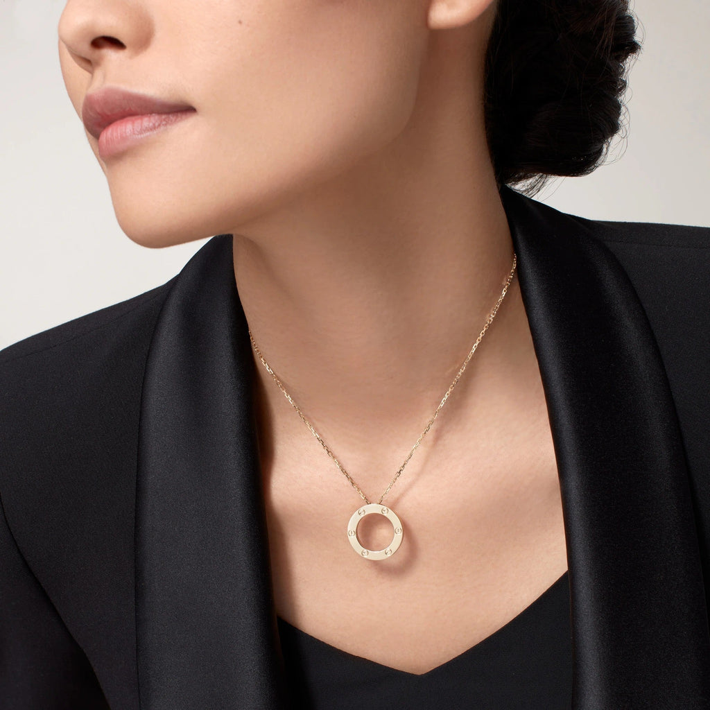 [LUXE JEWELRY] LOVE NECKLACE 16MM