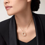 [LUXE JEWELRY] LOVE NECKLACE 16MM