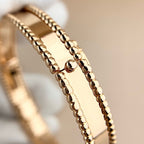 [LUXE JEWELRY]CLOVER PERLEE BRACELET SIGNATURE ENGRAVING SERIES