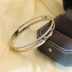 [LUXE JEWELRY]Move Romane Diamond Bangle Bracelet