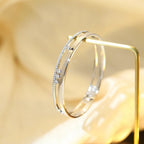 [Luxe Jewellery] Move Romane Diamond Bangle Bracelet