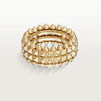 [LUXE JEWELRY] CLASH 9.2MM DOUBLE ROW RING
