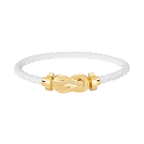 [LUXE JEWELRY]CHANCE LARGE 8 FIGURE BUCKLE NO DIAMOND BRACELET GOLD