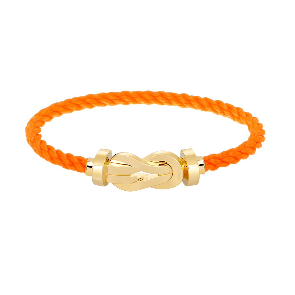 [LUXE JEWELRY]CHANCE LARGE 8 FIGURE BUCKLE NO DIAMOND BRACELET GOLD