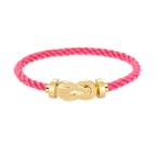 [LUXE JEWELRY]CHANCE LARGE 8 FIGURE BUCKLE NO DIAMOND BRACELET GOLD