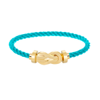[LUXE JEWELRY]CHANCE LARGE 8 FIGURE BUCKLE NO DIAMOND BRACELET GOLD
