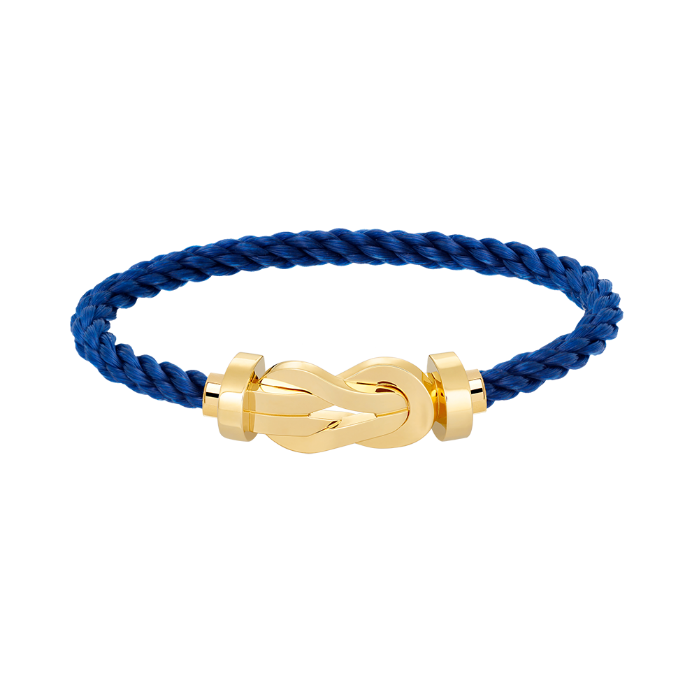 [LUXE JEWELRY]CHANCE LARGE 8 FIGURE BUCKLE NO DIAMOND BRACELET GOLD