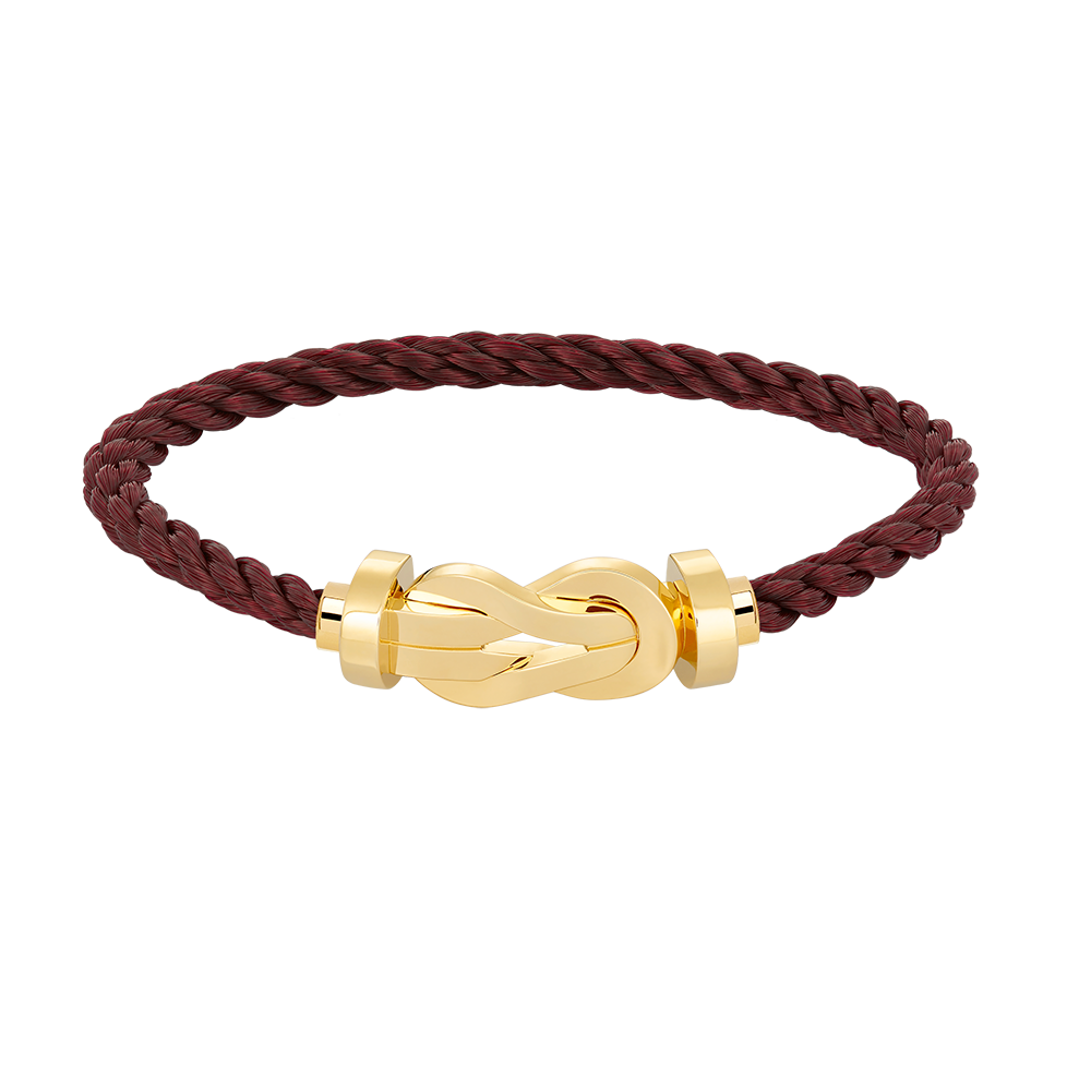 [LUXE JEWELRY]CHANCE LARGE 8 FIGURE BUCKLE NO DIAMOND BRACELET GOLD