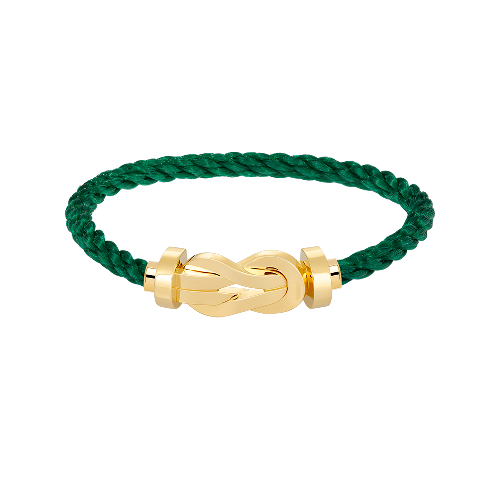 [LUXE JEWELRY]CHANCE LARGE 8 FIGURE BUCKLE NO DIAMOND BRACELET GOLD
