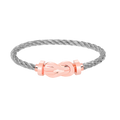 [LUXE JEWELRY]CHANCE LARGE 8 FIGURE BUCKLE NO DIAMOND BRACELET ROSE GOLD