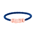 [LUXE JEWELRY]CHANCE LARGE 8 FIGURE BUCKLE NO DIAMOND BRACELET ROSE GOLD