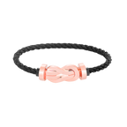 [LUXE JEWELRY]CHANCE LARGE 8 FIGURE BUCKLE NO DIAMOND BRACELET ROSE GOLD