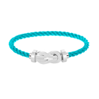 [LUXE JEWELRY]CHANCE LARGE 8 FIGURE BUCKLE NO DIAMOND BRACELET SILVER