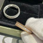 [LUXE JEWELRY]PERLEE DIAMOND ROSE GOLD RING