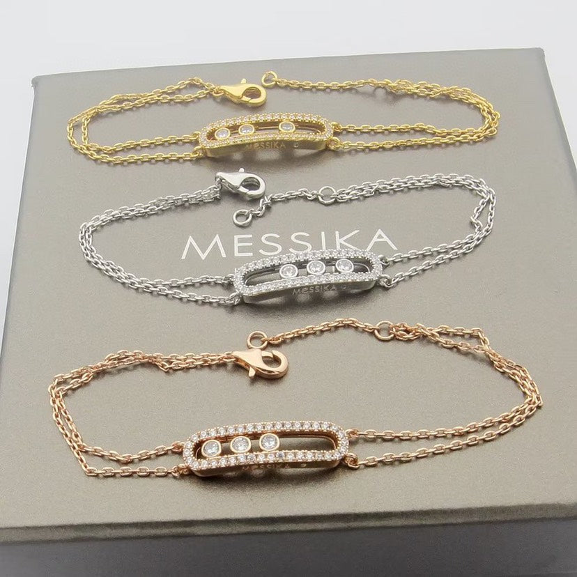 [LUXE JEWELRY] Move Classique pavé bracelet