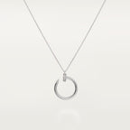 [LUXE JEWELRY] JUSTE NECKLACE HALF DIAMOND