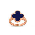 [LUXE JEWELRY]CLOVER RING ROSE GOLD COLLECTION