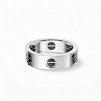 [LUXE JEWELRY] LOVE RING 5.5MM NO DIAMONDS  CERAMIC