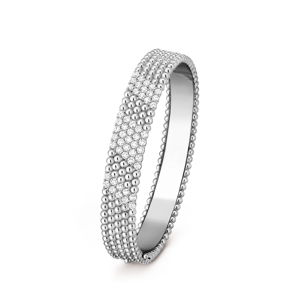 [LUXE JEWELRY]  FIVE-ROW DIAMOND BRACELET