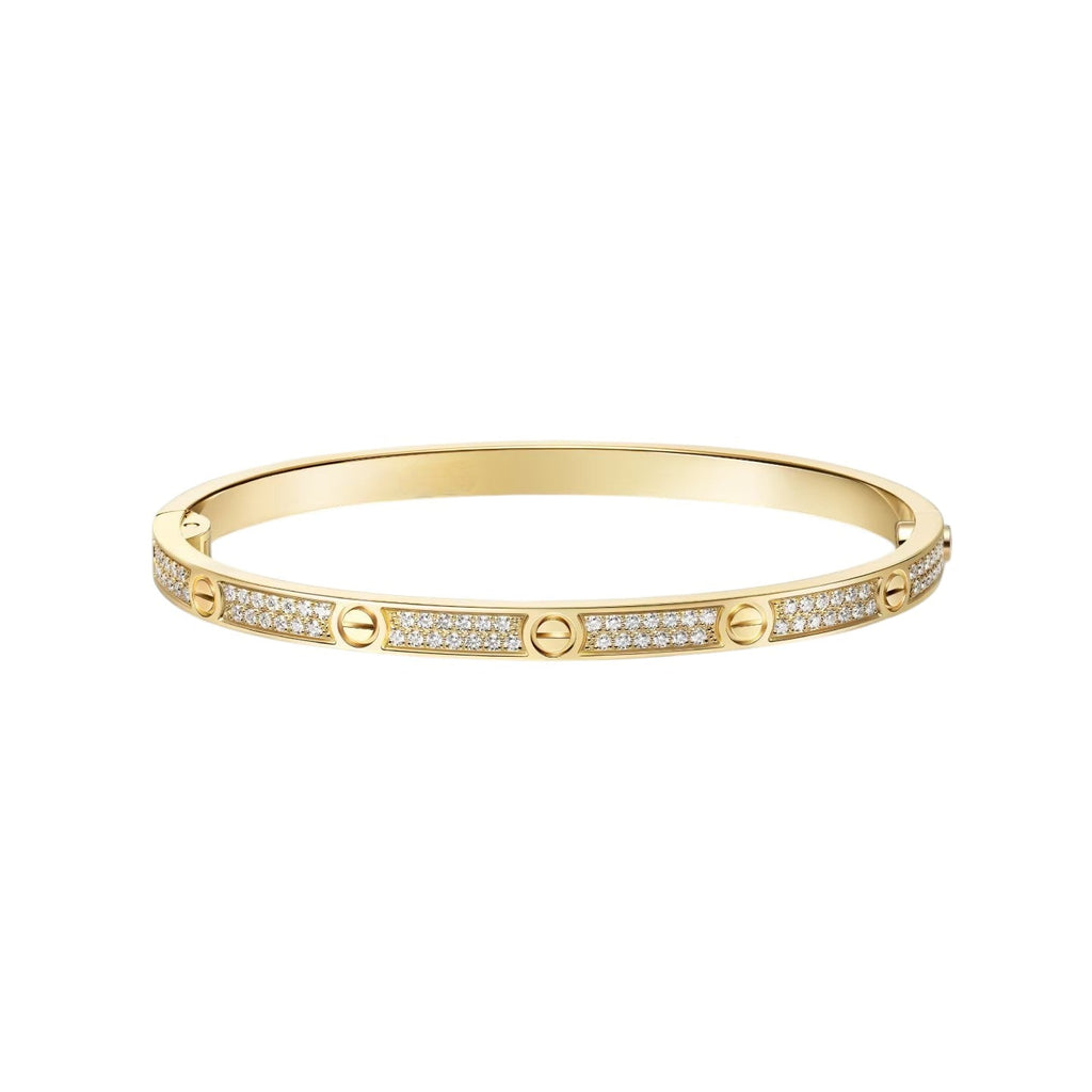 [LUXE JEWELRY] LOVE BRACELET 3.65MM DIAMOND-PAVED