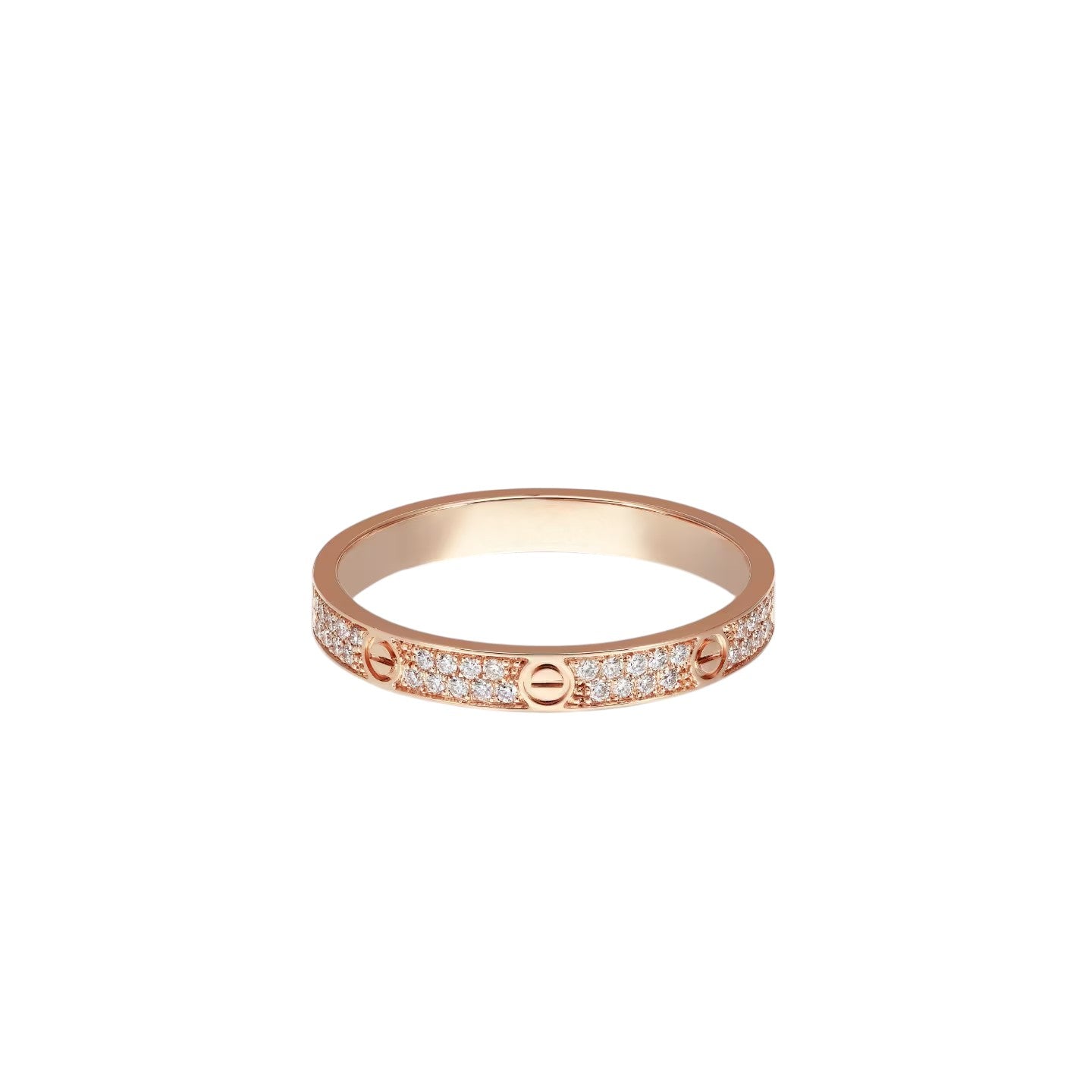 [LUXE JEWELRY] LOVE RING 2.65MM DIAMOND