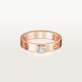 [LUXE JEWELRY] LOVE RING 3.6MM 1 BIG DIAMOND