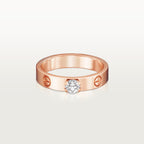 [LUXE JEWELRY] LOVE RING 3.6MM 1 BIG DIAMOND