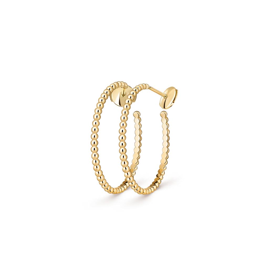 [LUXE JEWELRY] SMOOTH BEAD STUD EARRINGS