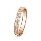 [LUXE JEWELRY]  FIVE-ROW DIAMOND BRACELET