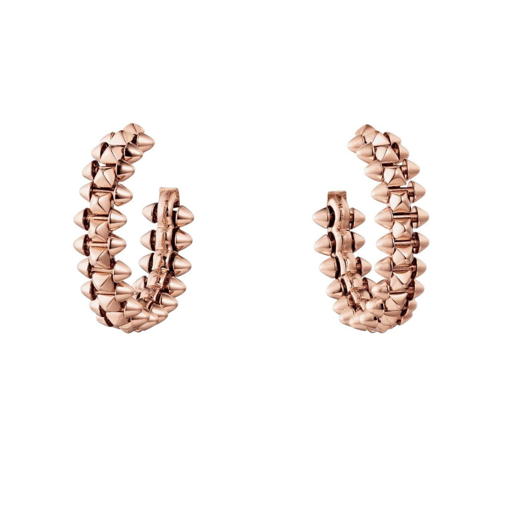 [LUXE JEWELRY] CLASH SMALL HOOP EARRINGS
