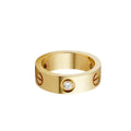 [LUXE JEWELRY] LOVE 5.5MM 3 DIAMOND RING
