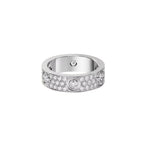 [LUXE JEWELRY] LOVE 5.5MM FULL-PAVE 6-DIAMOND RING