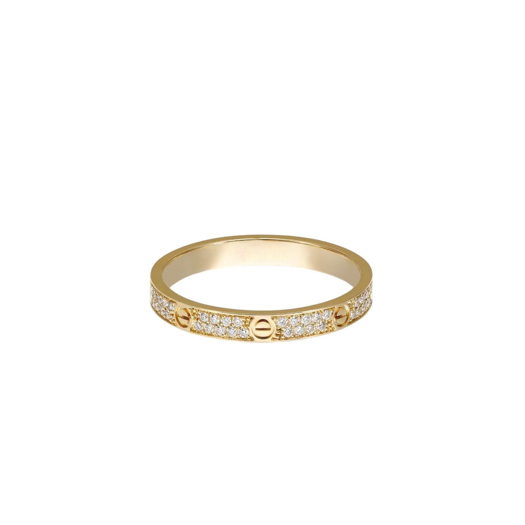 [LUXE JEWELRY] LOVE RING 2.65MM DIAMOND