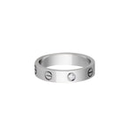 [LUXE JEWELRY] LOVE 4MM 1 DIAMOND RING
