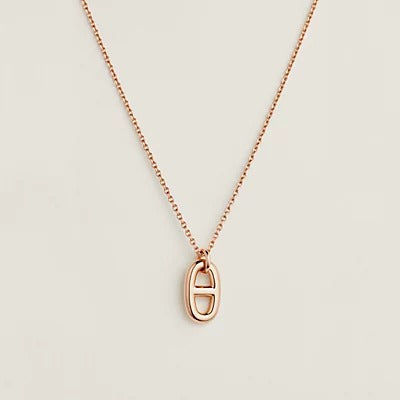 [LUXE JEWELRY]HM PIG NOSE NECKLACE