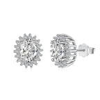 [LUXE]Delicate Radiant Oval Cut Daily Earrings