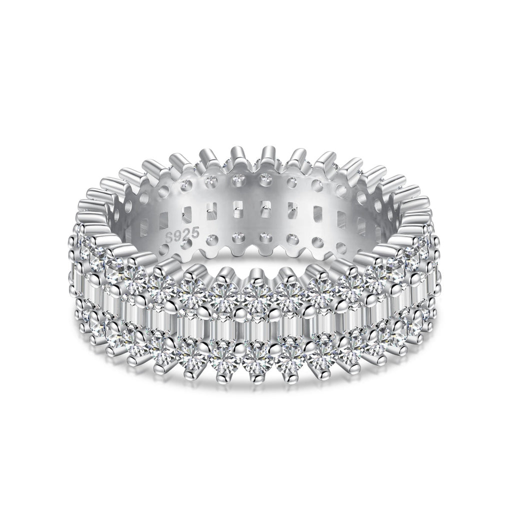 [LUXE]Ornate Colorful Radiant Cut Daily Ring