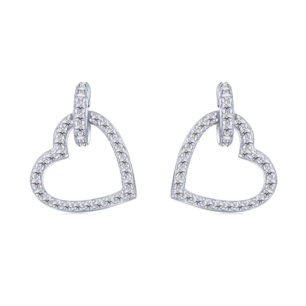[LUXE]Dainty Heart Shape Earrings