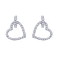 [LUXE]Dainty Heart Shape Earrings