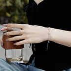 [LUXE]Four-Leaf Clover Hollow Butterfly Bracelet