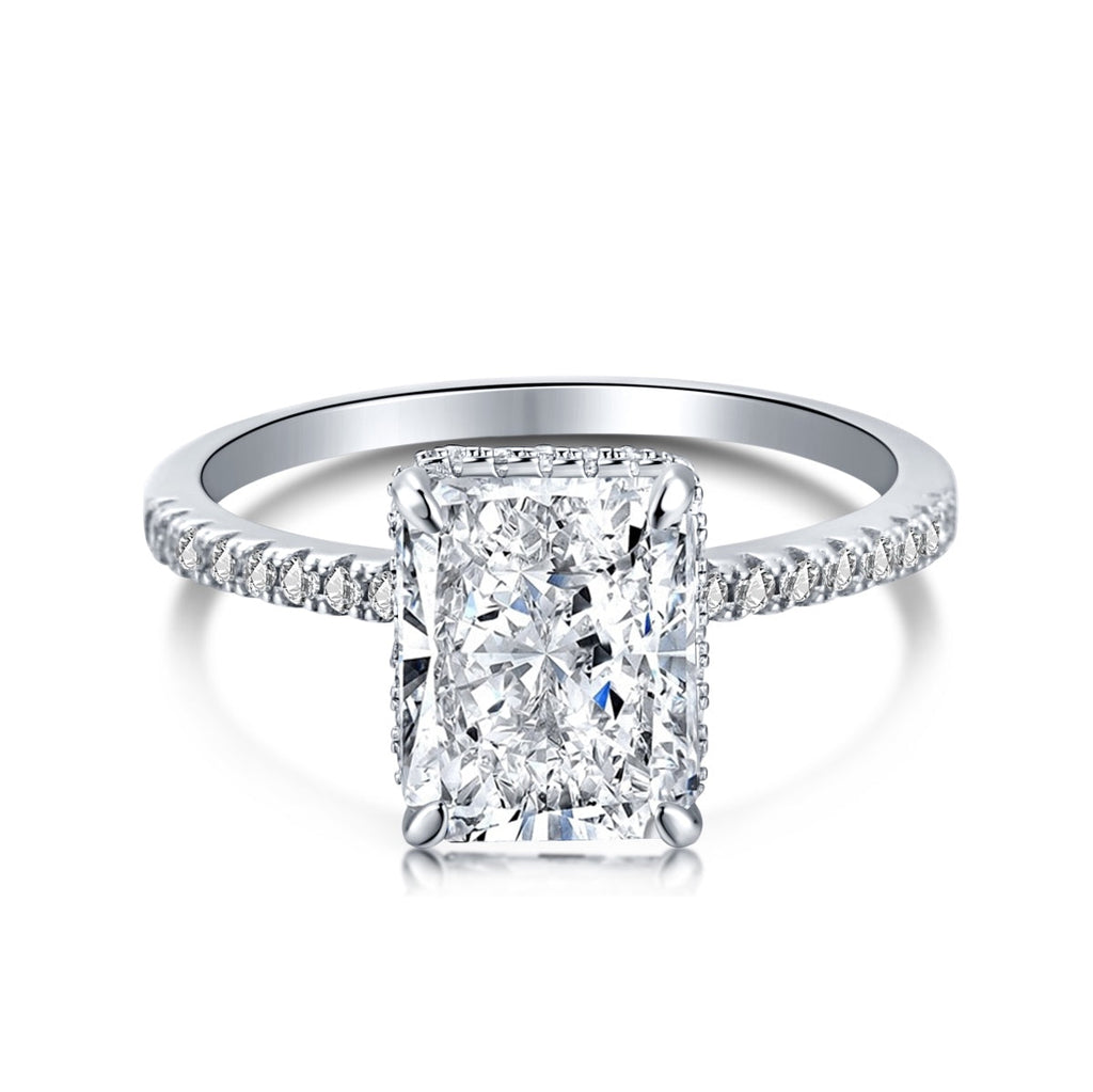 [LUXE] Bague de fiançailles luxueuse de 4,0 carats