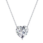 [LUXE]6.0 carat Radiant Heart Shape Necklace
