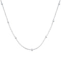 [LUXE]Small Bead Clavicle Chain Simple Necklace