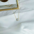[LUXE]Luxurious Round Cut Necklace