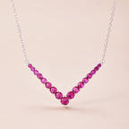 [LUXE]Ornate Round Cut Necklace