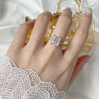 [LUXE] Bague de fiançailles luxueuse de 4,0 carats