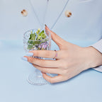 [LUXE]Dazzling Resplendent Round Cut Party Ring