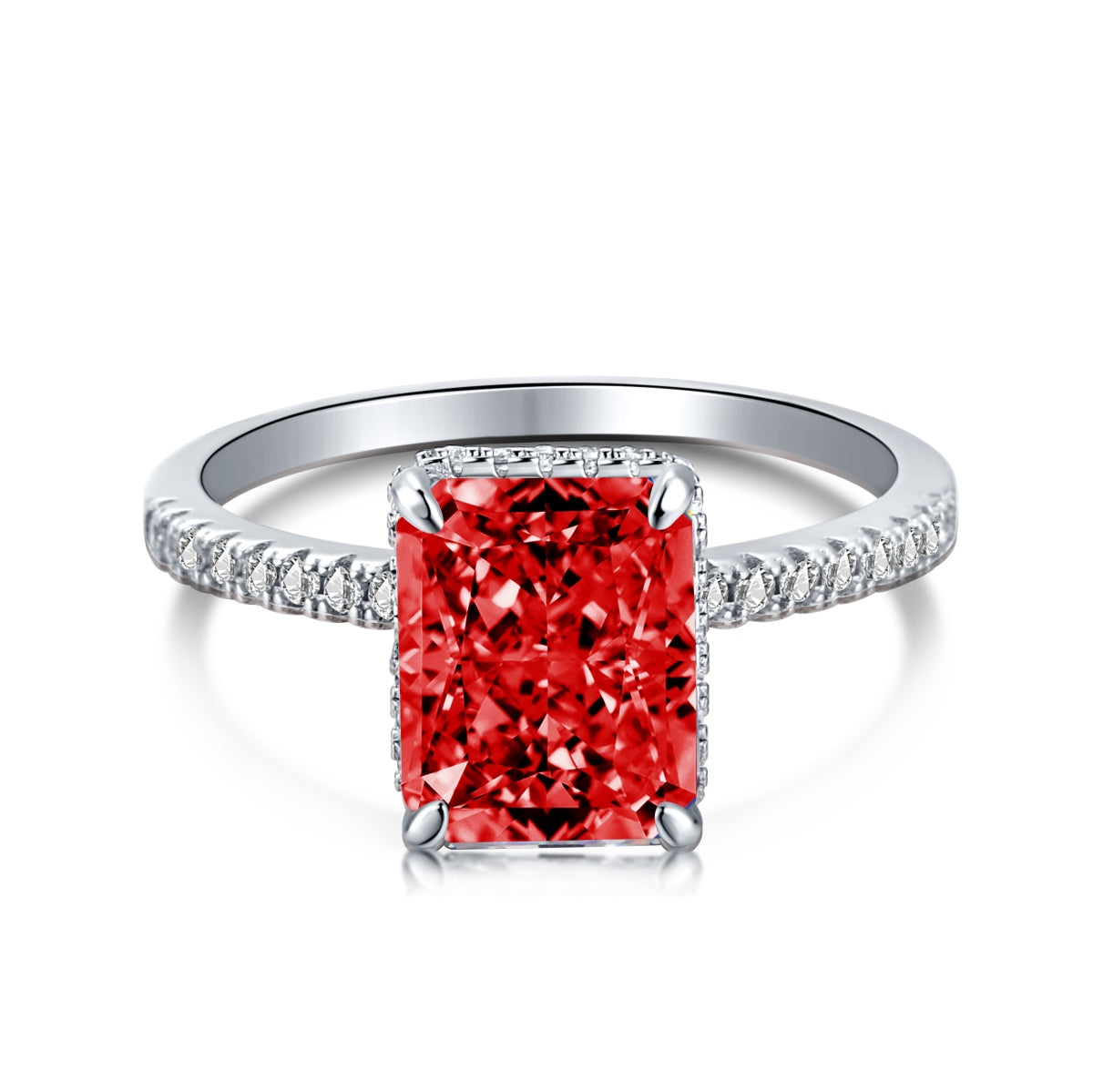 [LUXE] Bague de fiançailles luxueuse de 4,0 carats