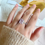 [LUXE] Bague de fiançailles luxueuse de 4,0 carats
