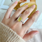 [LUXE] Bague de fiançailles luxueuse de 4,0 carats
